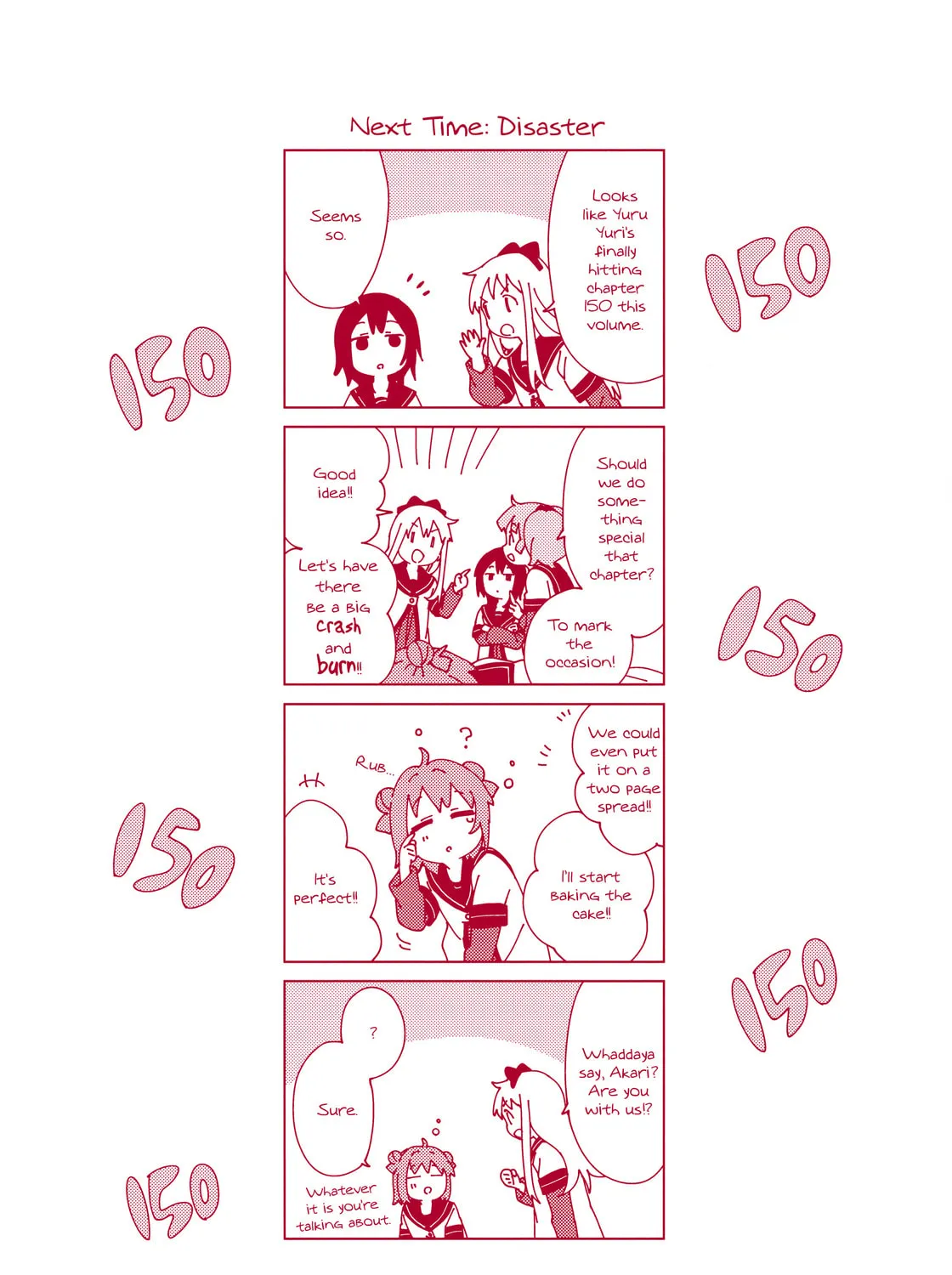 Read Yuru Yuri chapter 158.8 image 14 on Lezhin