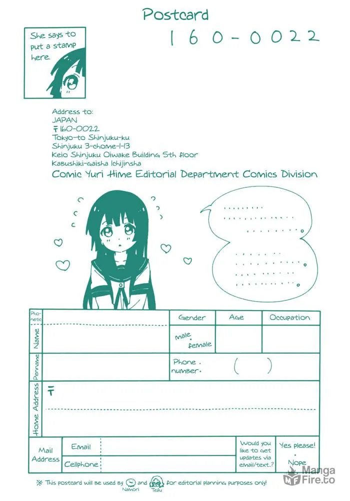 Read Yuru Yuri chapter 158.8 image 17 on Lezhin