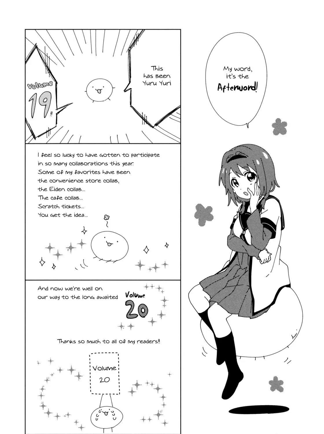Read Yuru Yuri chapter 158.8 image 8 on Lezhin