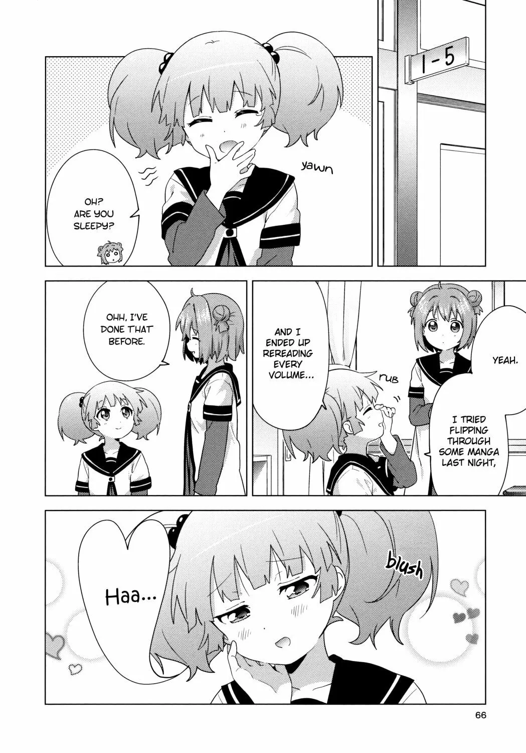 Read Yuru Yuri chapter 163 image 1 on Lezhin