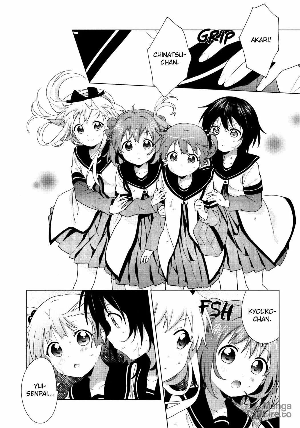 Read Yuru Yuri chapter 166 image 9 on Lezhin