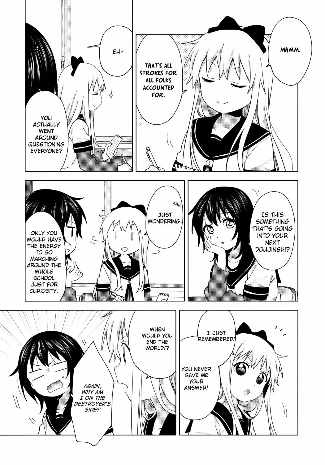 Read Yuru Yuri chapter 167 image 10 on Lezhin