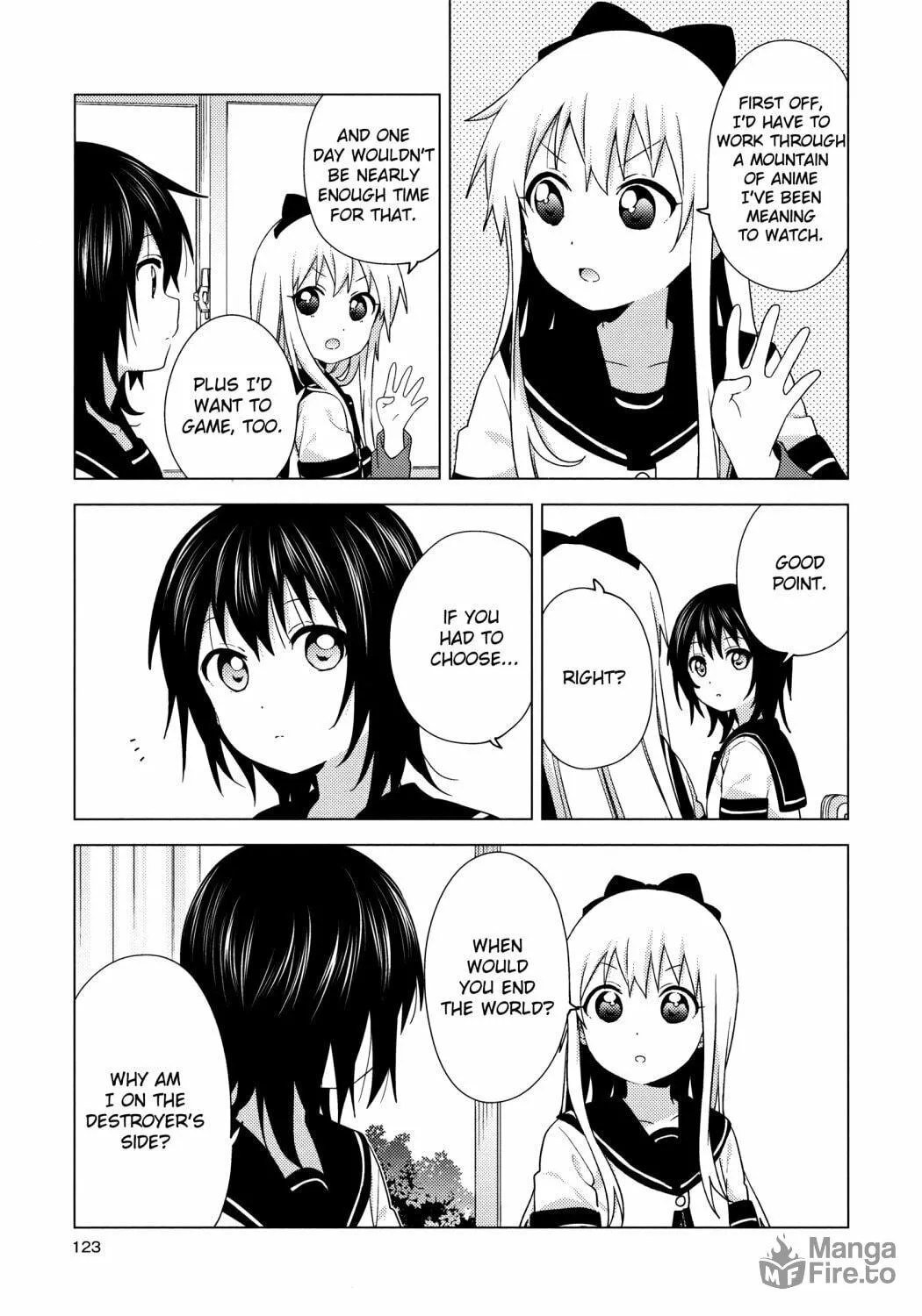 Read Yuru Yuri chapter 167 image 2 on Lezhin
