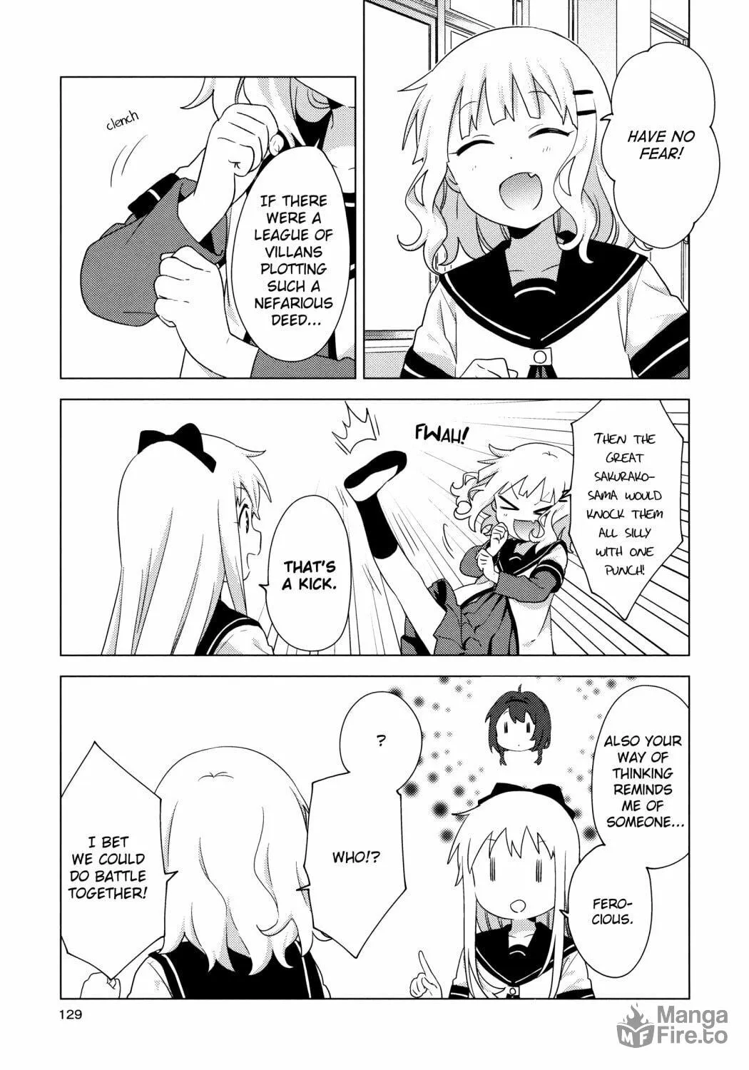 Read Yuru Yuri chapter 167 image 8 on Lezhin