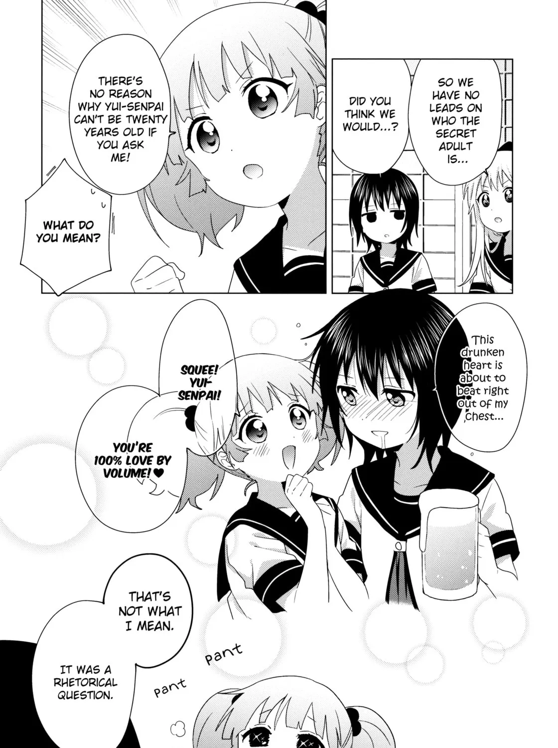 Read Yuru Yuri chapter 168.5 image 12 on Lezhin