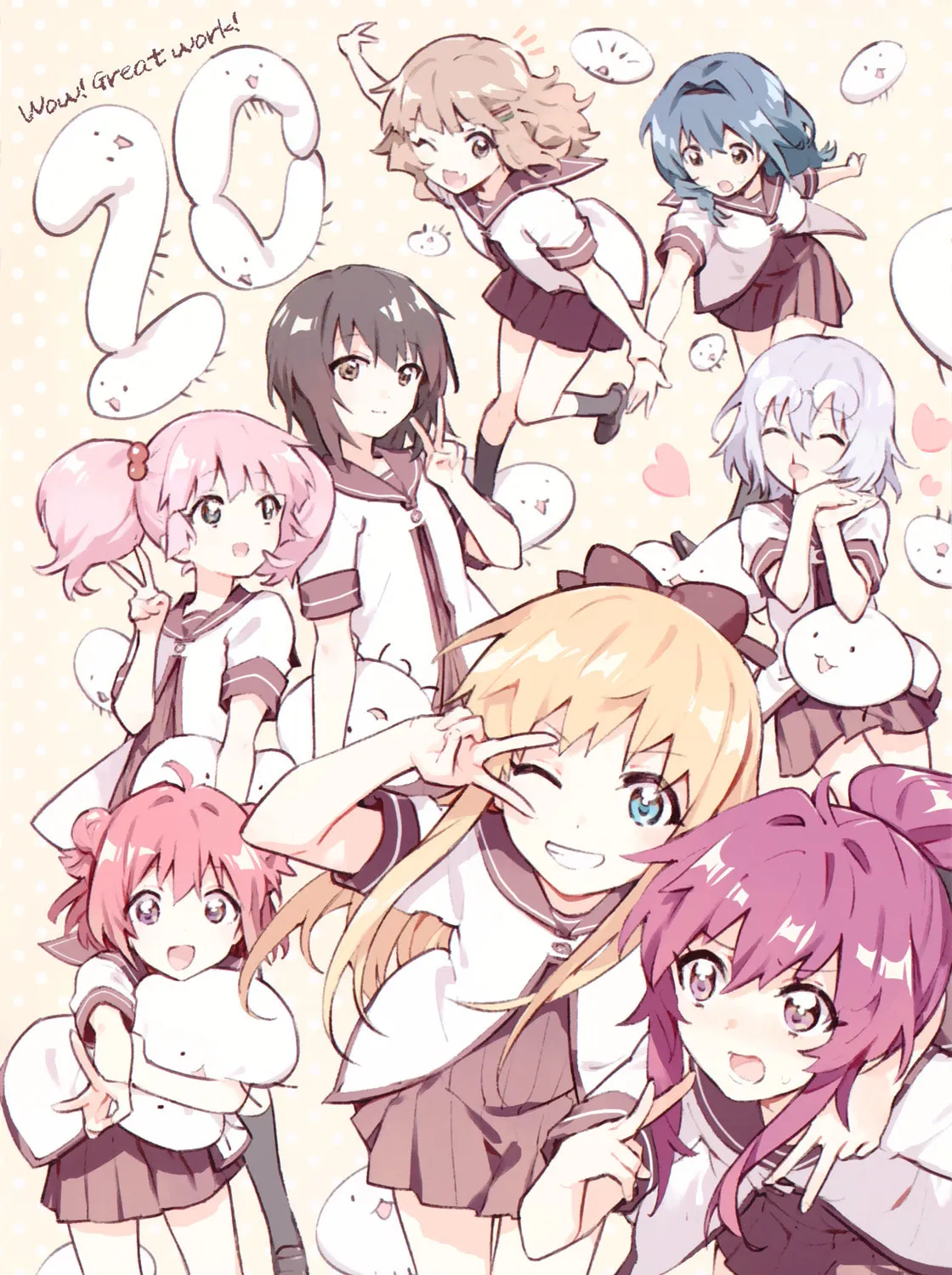 Read Yuru Yuri chapter 168.5 image 30 on Lezhin