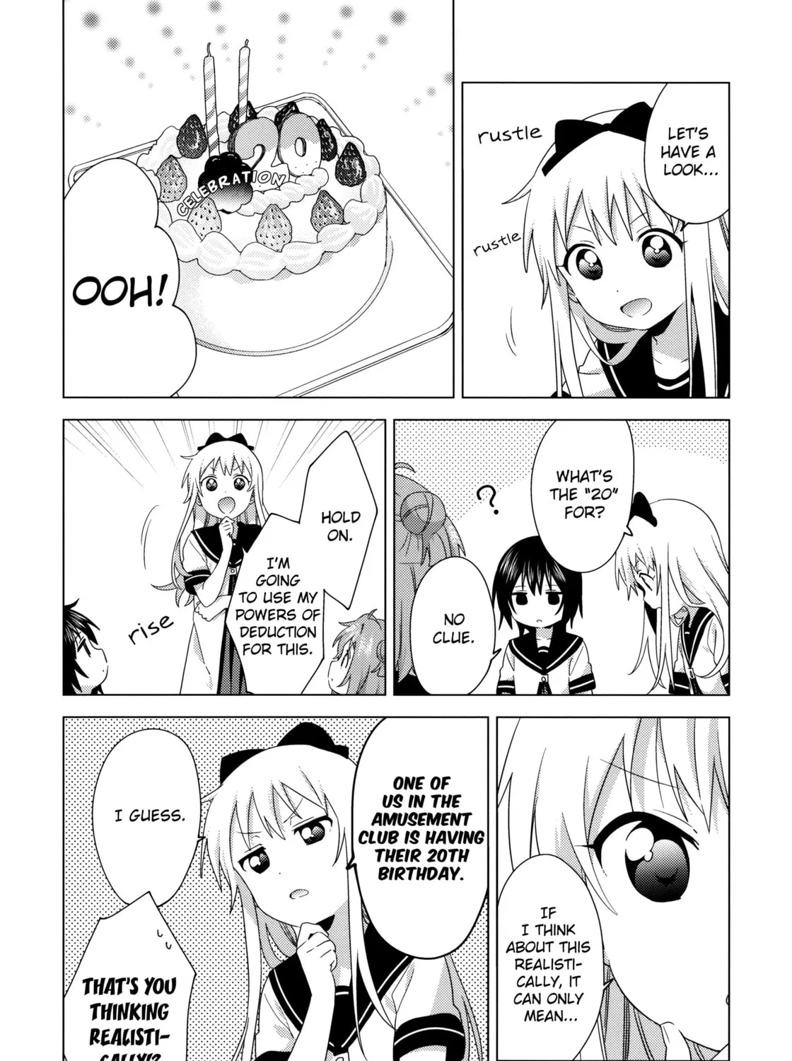 Read Yuru Yuri chapter 168.5 image 6 on Lezhin