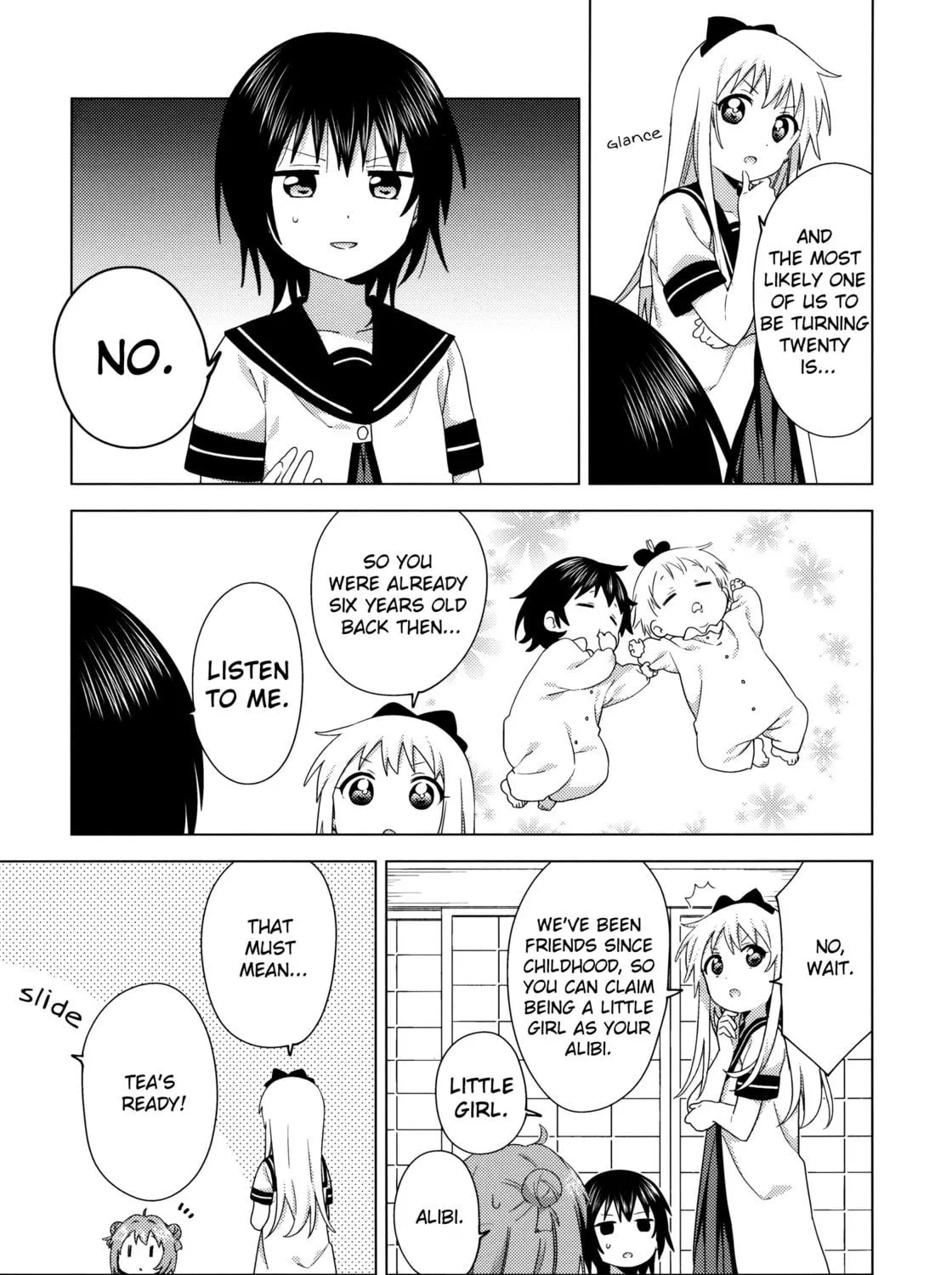 Read Yuru Yuri chapter 168.5 image 8 on Lezhin