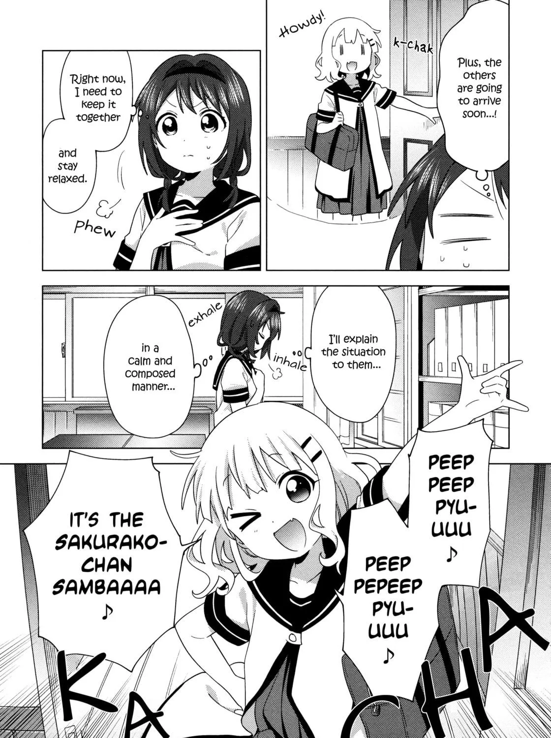 Read Yuru Yuri chapter 174 image 8 on Lezhin