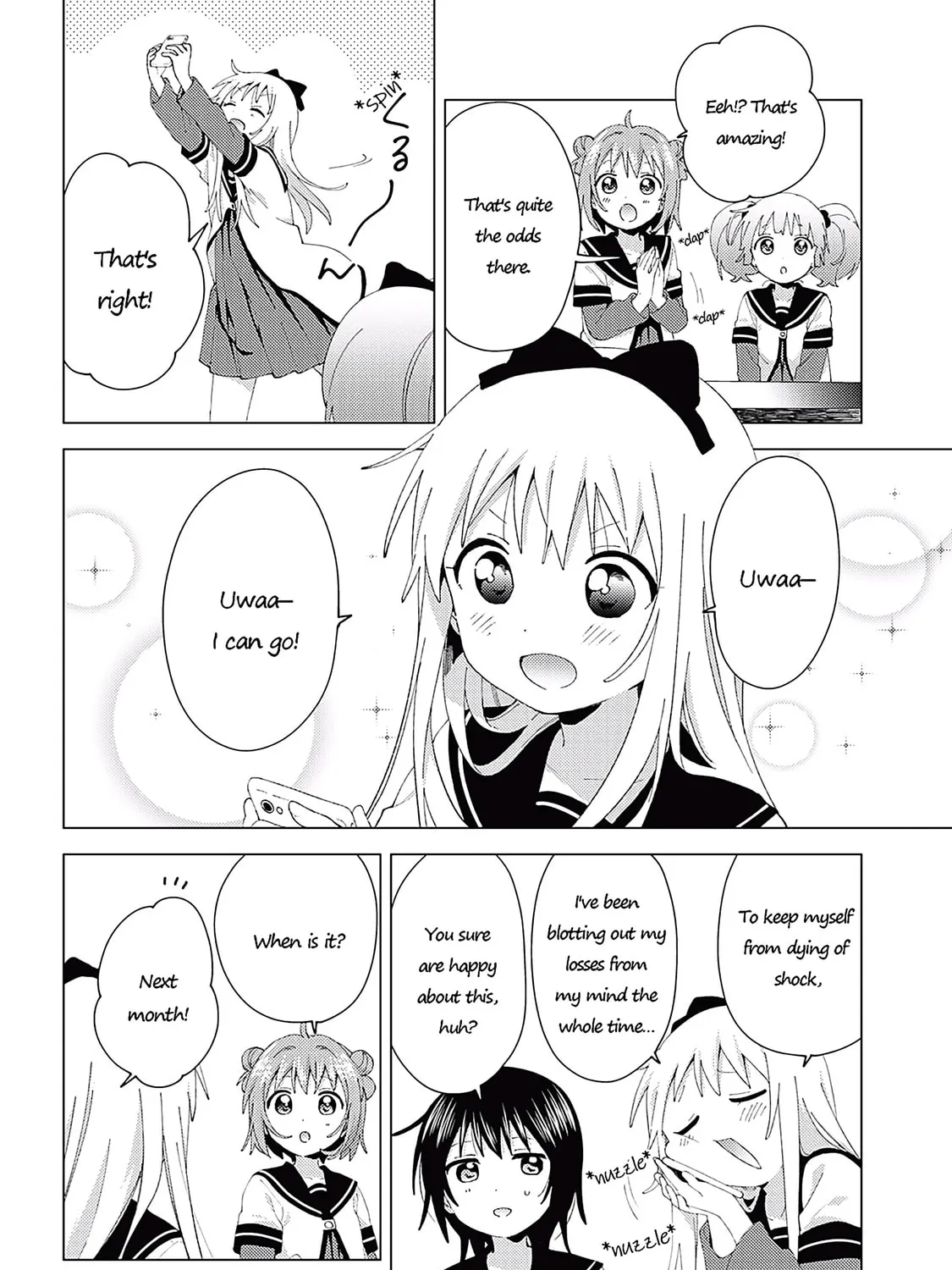 Read Yuru Yuri chapter 179 image 6 on Lezhin