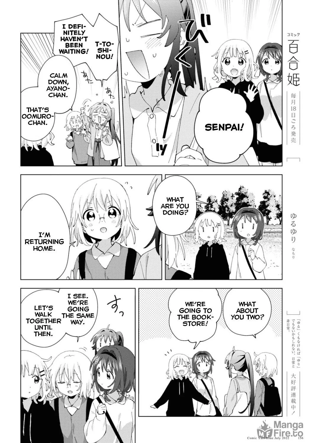 Read Yuru Yuri chapter 186 image 10 on Lezhin