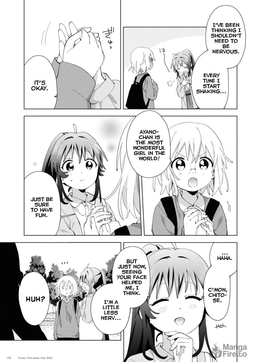 Read Yuru Yuri chapter 186 image 8 on Lezhin