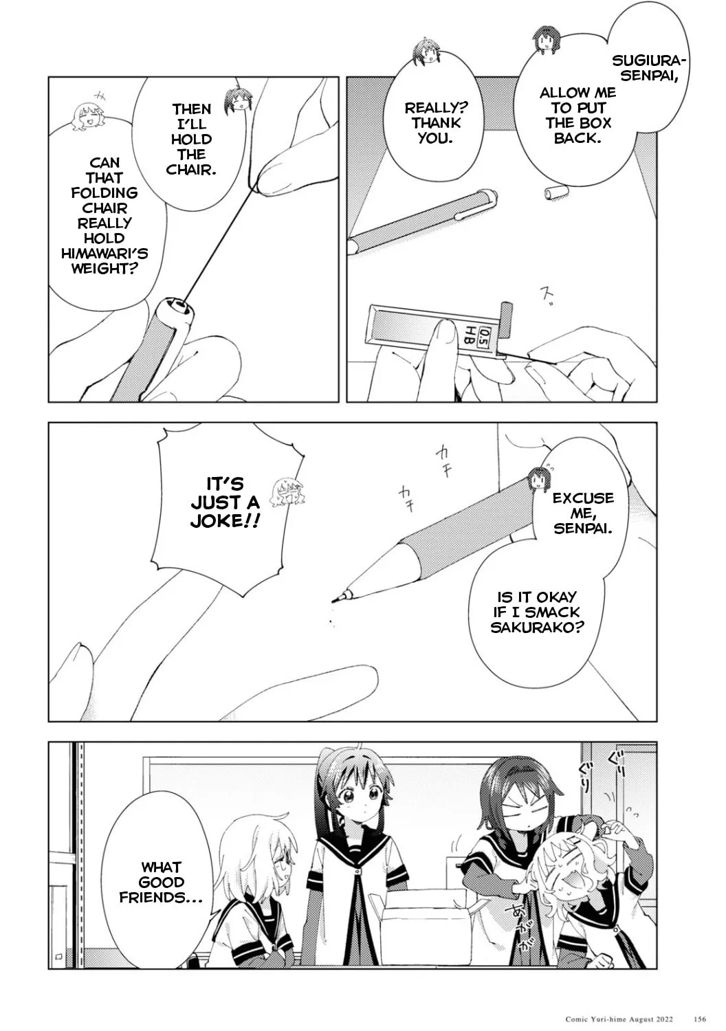 Read Yuru Yuri chapter 187 image 14 on Lezhin