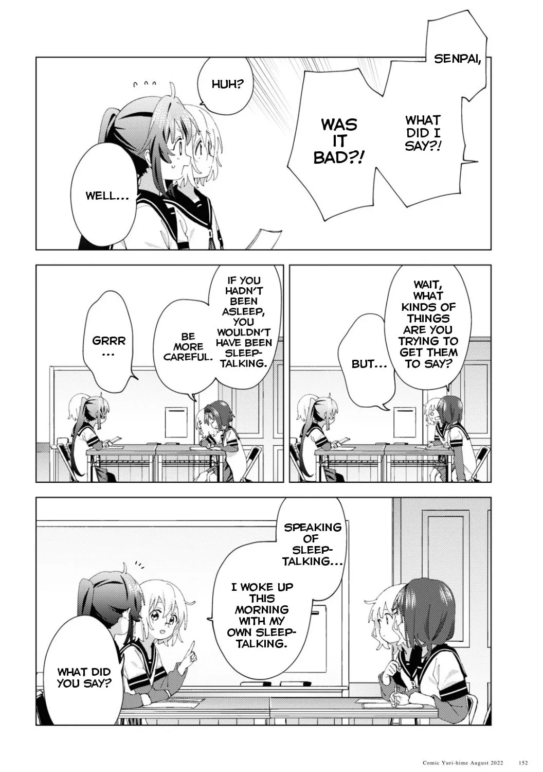 Read Yuru Yuri chapter 187 image 6 on Lezhin