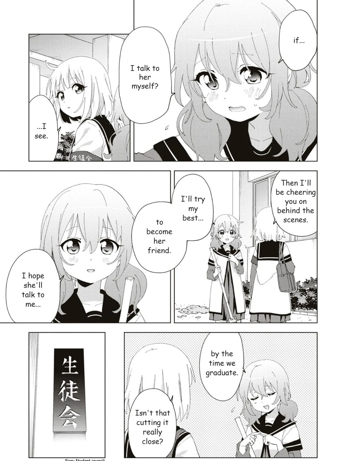 Read Yuru Yuri chapter 188.6 image 8 on Lezhin