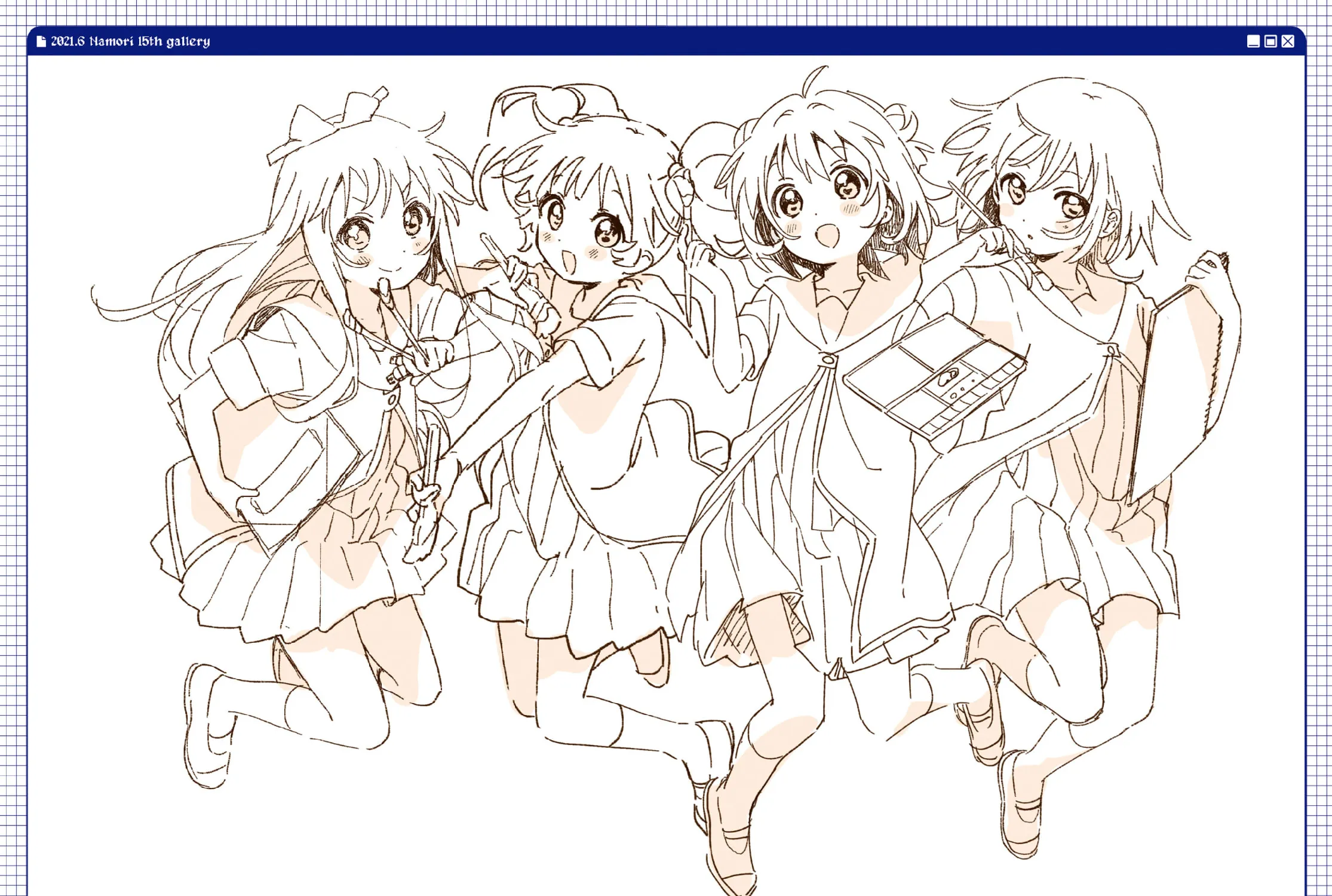 Read Yuru Yuri chapter 198.6 image 12 on Lezhin
