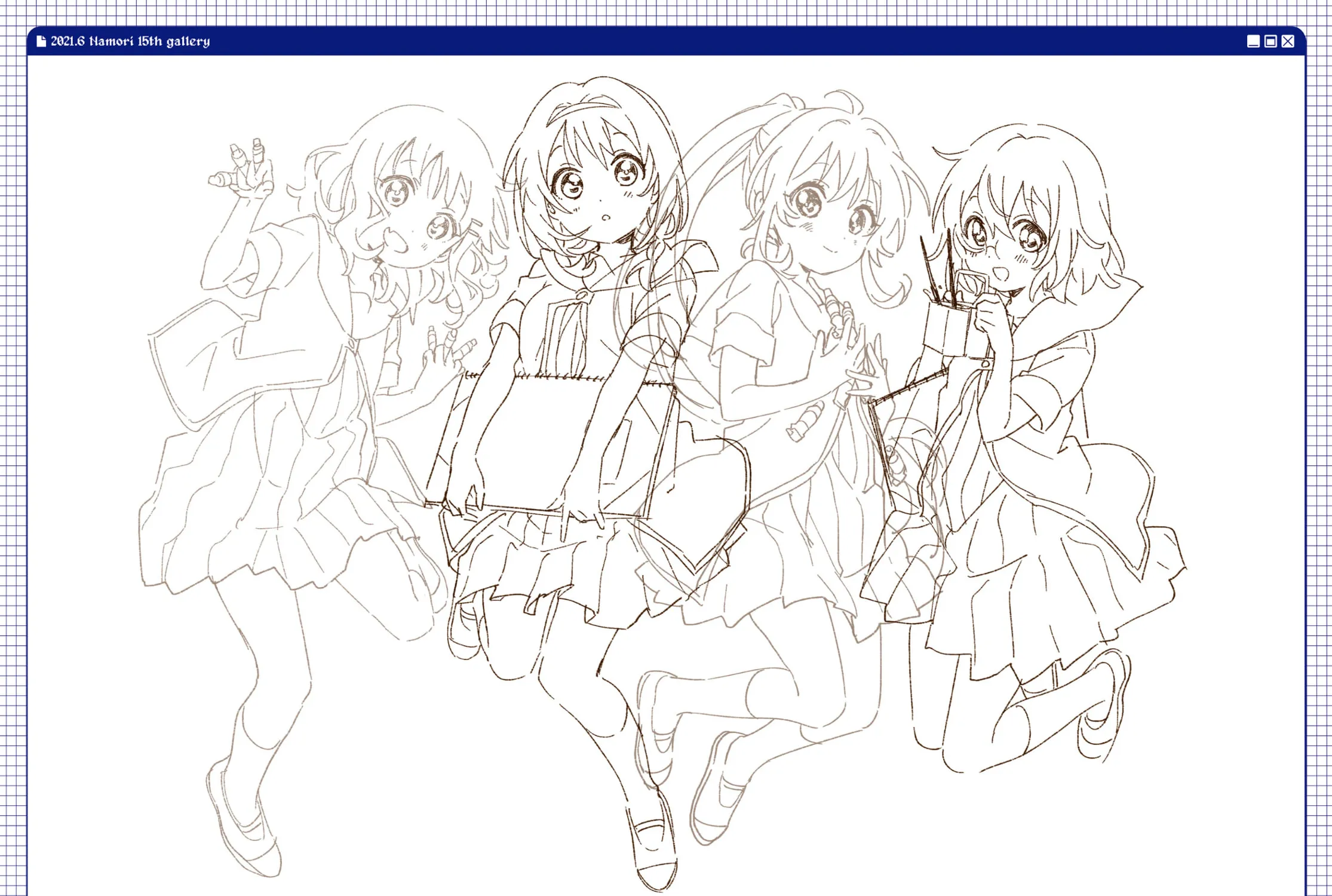 Read Yuru Yuri chapter 198.6 image 14 on Lezhin