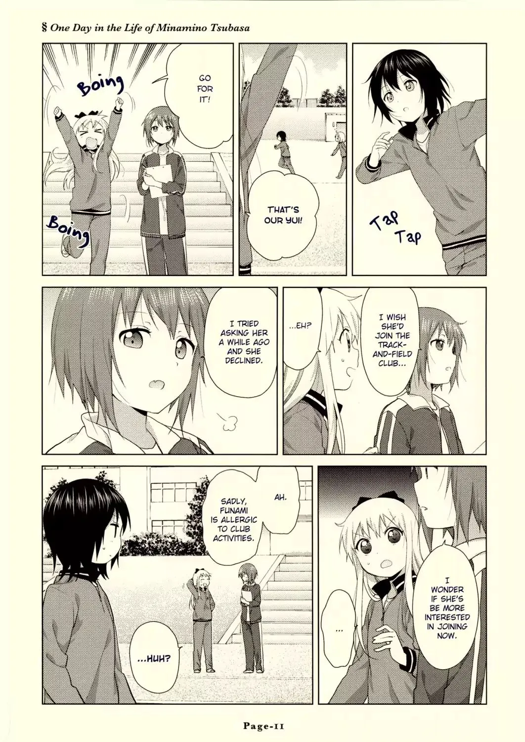 Read Yuru Yuri chapter 2.1 image 11 on Lezhin