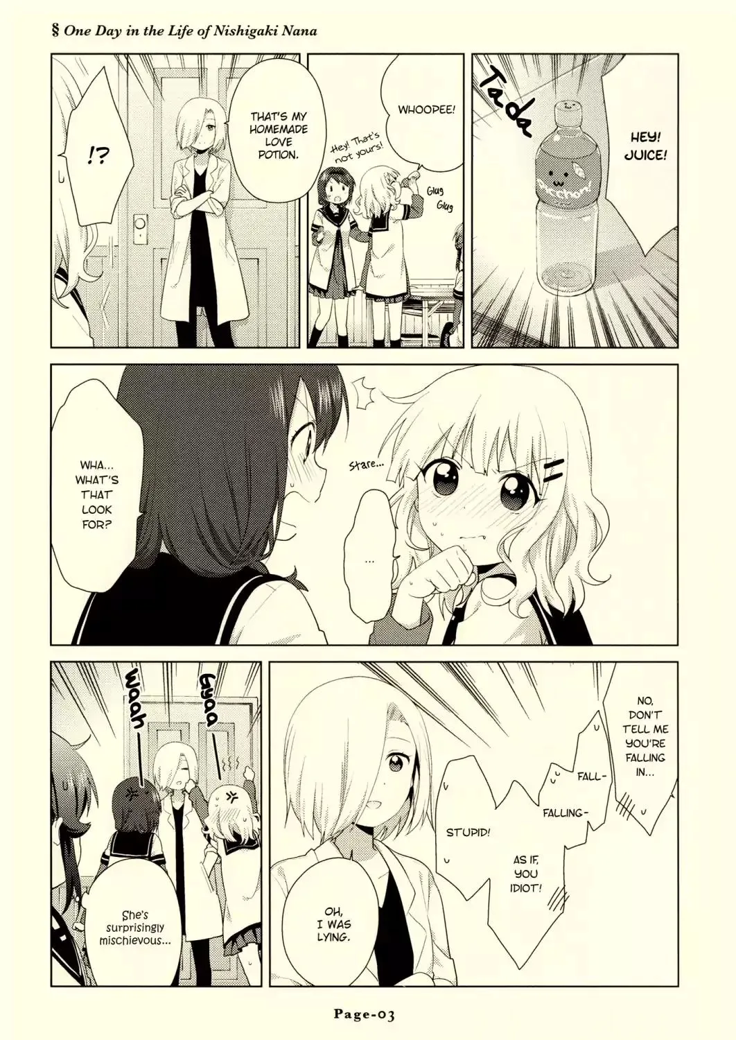 Read Yuru Yuri chapter 2.1 image 3 on Lezhin