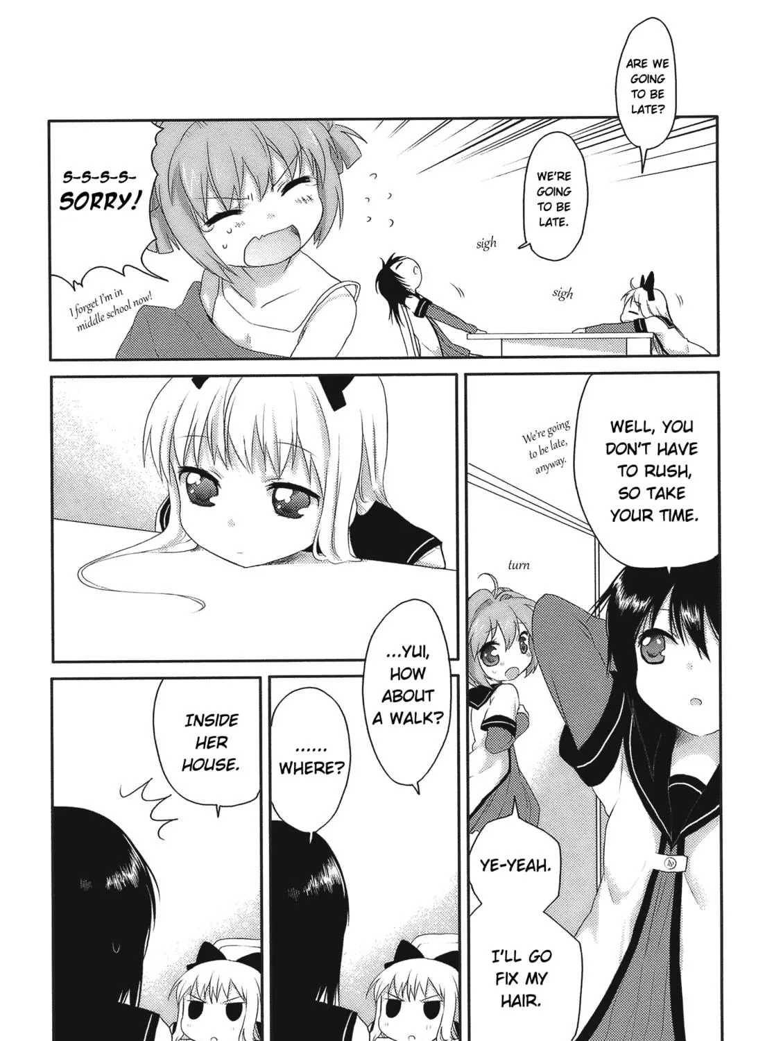 Read Yuru Yuri chapter 2 image 4 on Lezhin