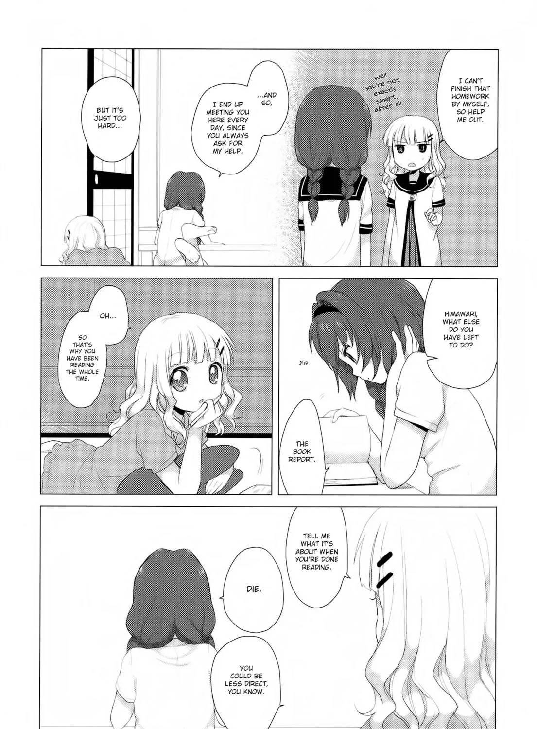 Read Yuru Yuri chapter 20 image 4 on Lezhin
