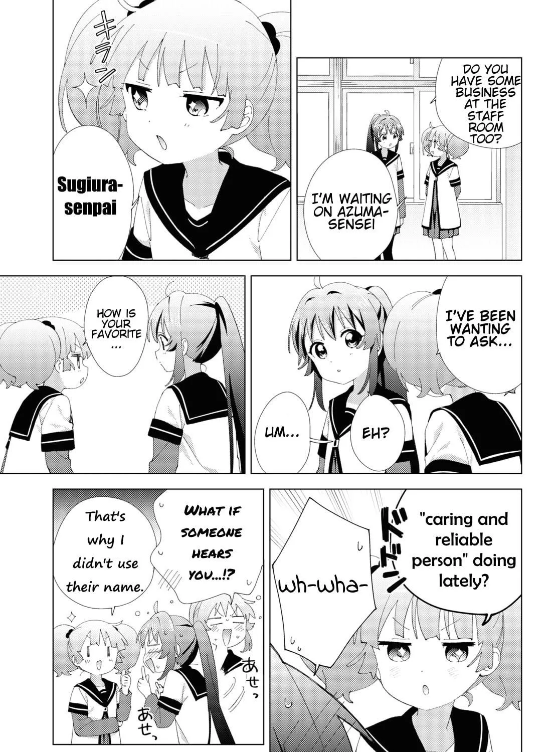 Read Yuru Yuri chapter 209 image 4 on Lezhin