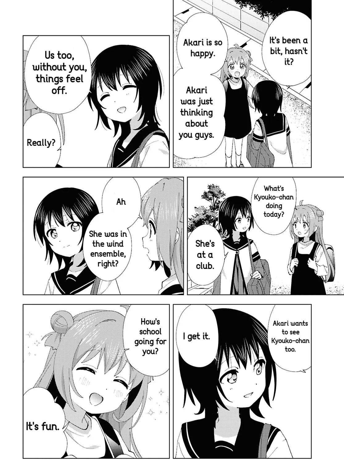 Read Yuru Yuri chapter 216 image 6 on Lezhin