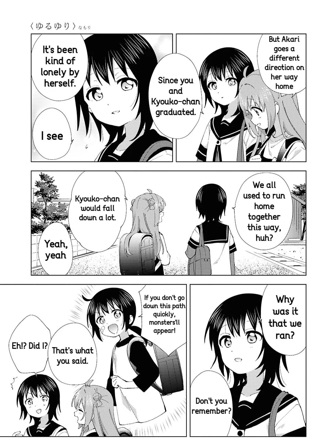 Read Yuru Yuri chapter 216 image 8 on Lezhin