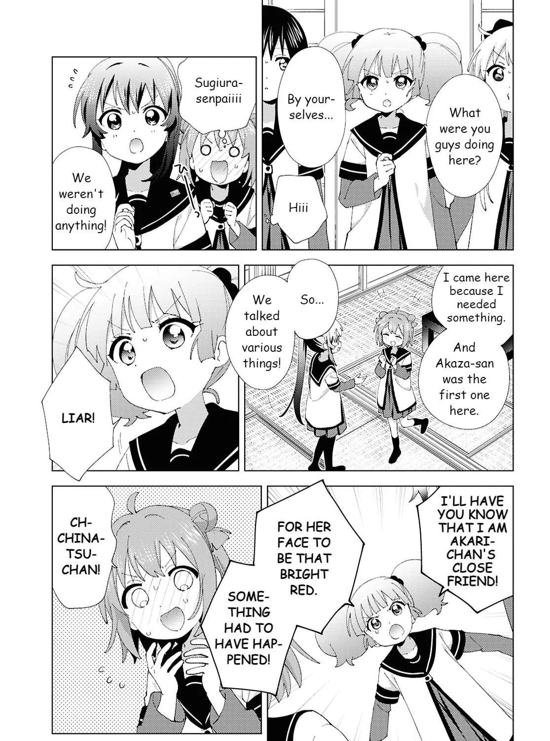 Read Yuru Yuri chapter 217 image 20 on Lezhin