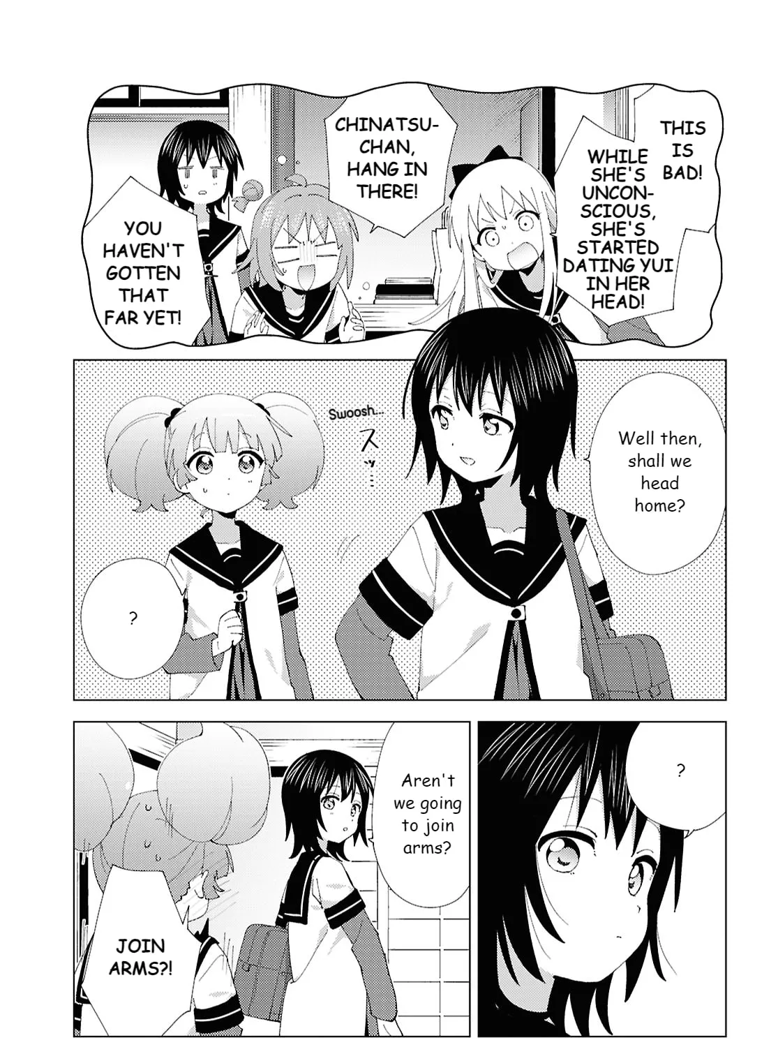 Read Yuru Yuri chapter 219 image 12 on Lezhin