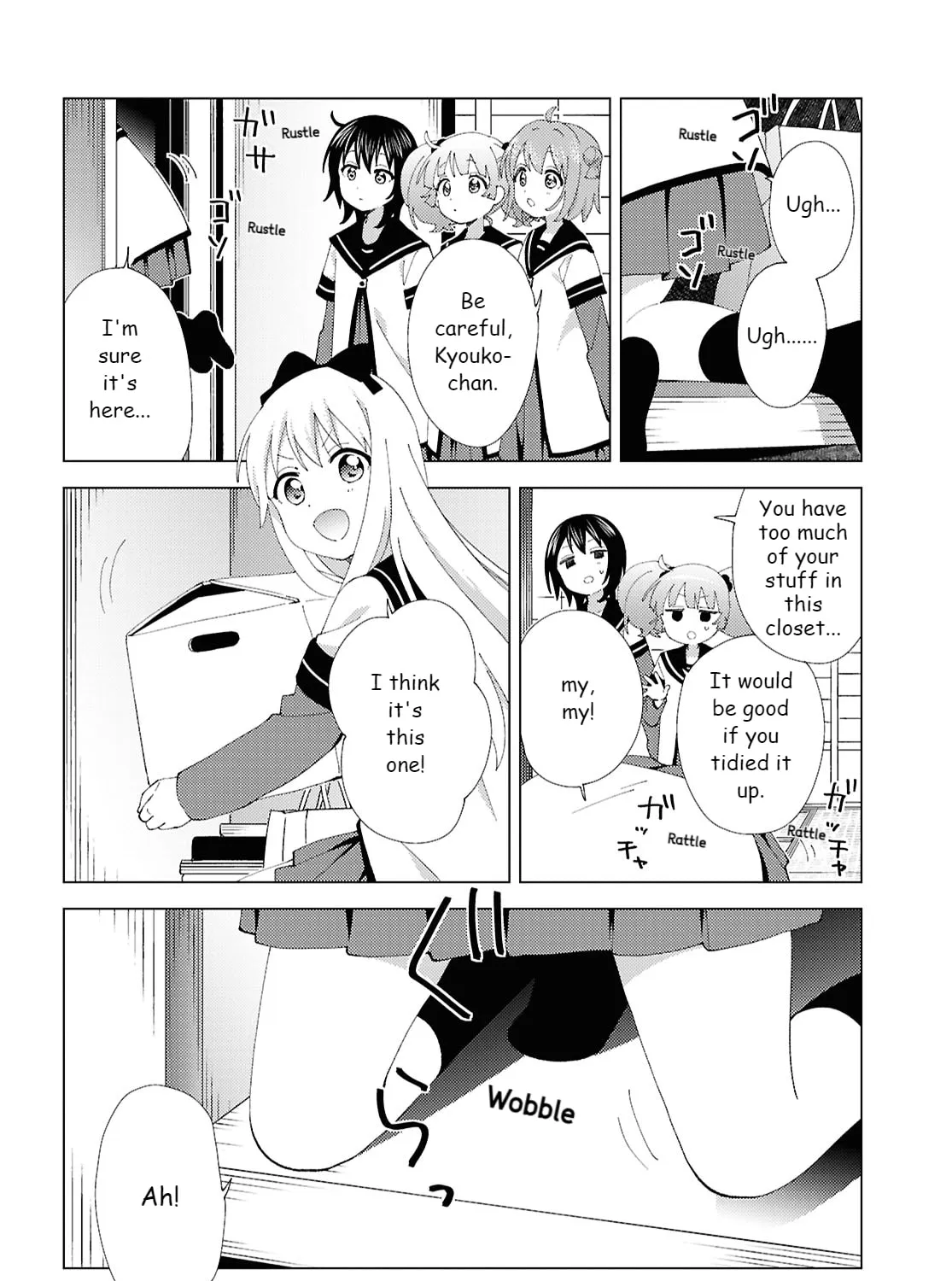 Read Yuru Yuri chapter 219 image 2 on Lezhin
