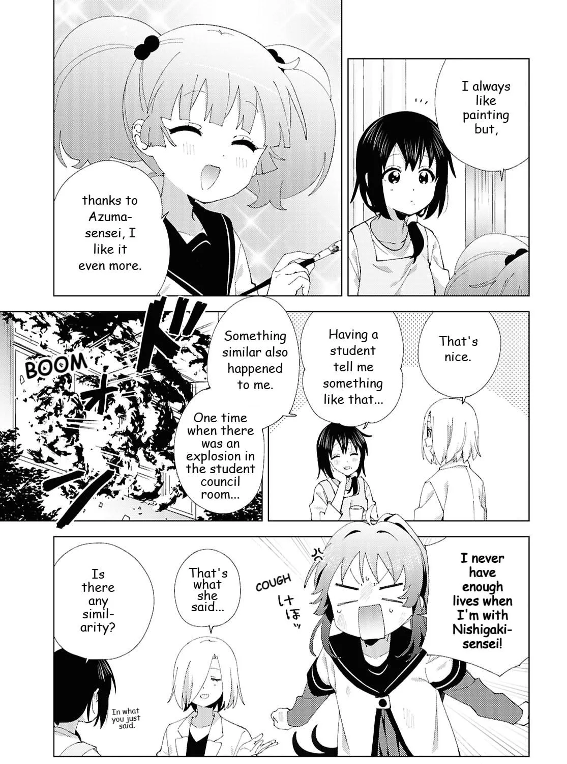 Read Yuru Yuri chapter 221 image 8 on Lezhin