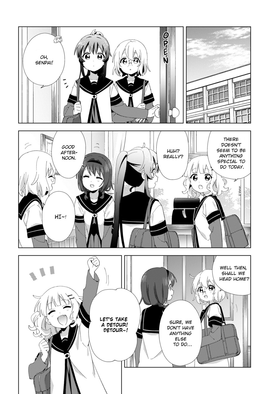 Read Yuru Yuri chapter 227 image 1 on Lezhin
