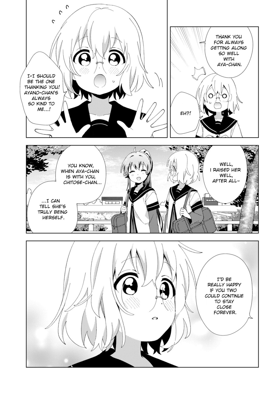 Read Yuru Yuri chapter 227 image 8 on Lezhin