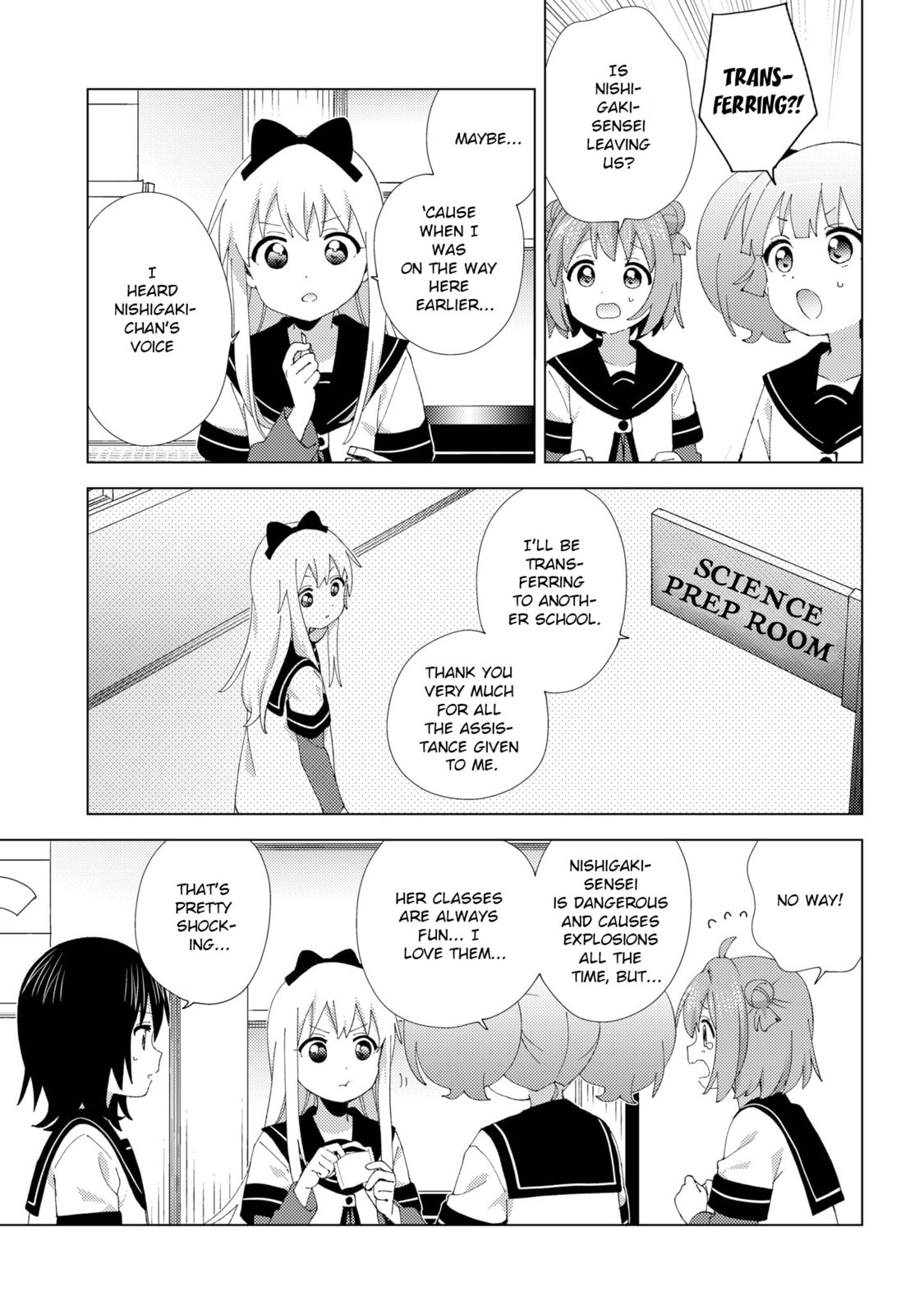 Read Yuru Yuri chapter 228 image 6 on Lezhin