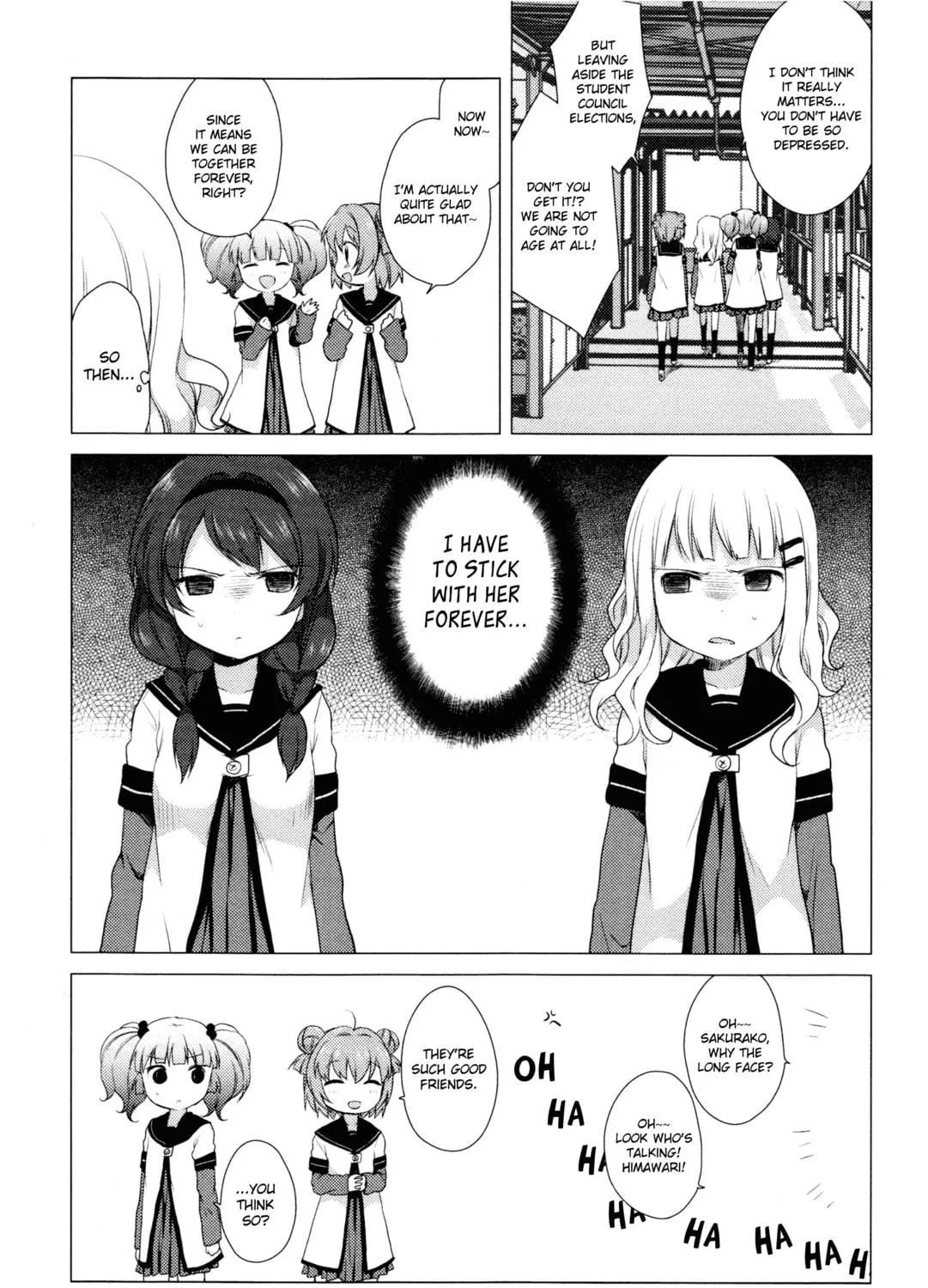 Read Yuru Yuri chapter 23 image 8 on Lezhin