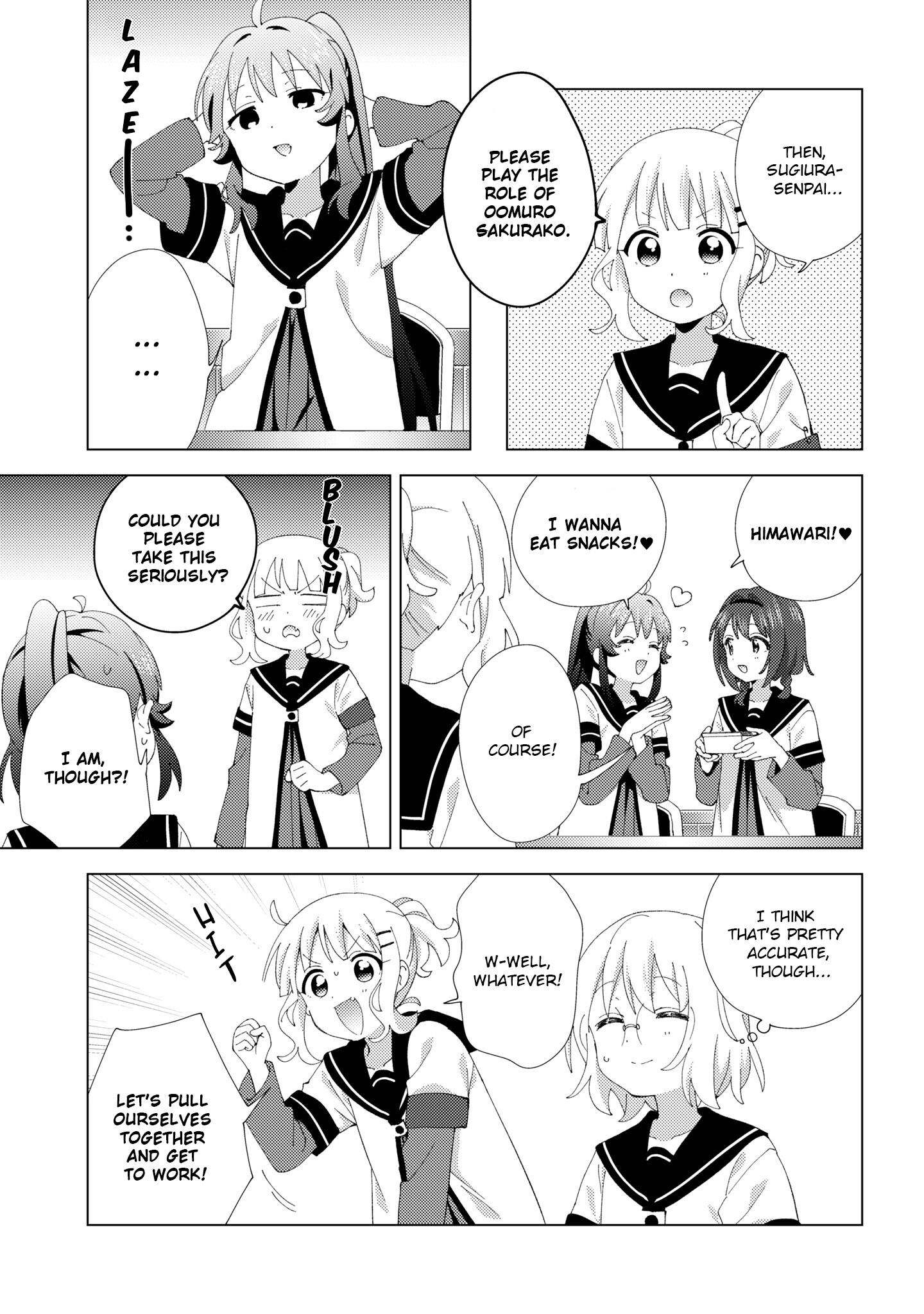 Read Yuru Yuri chapter 234 image 4 on Lezhin