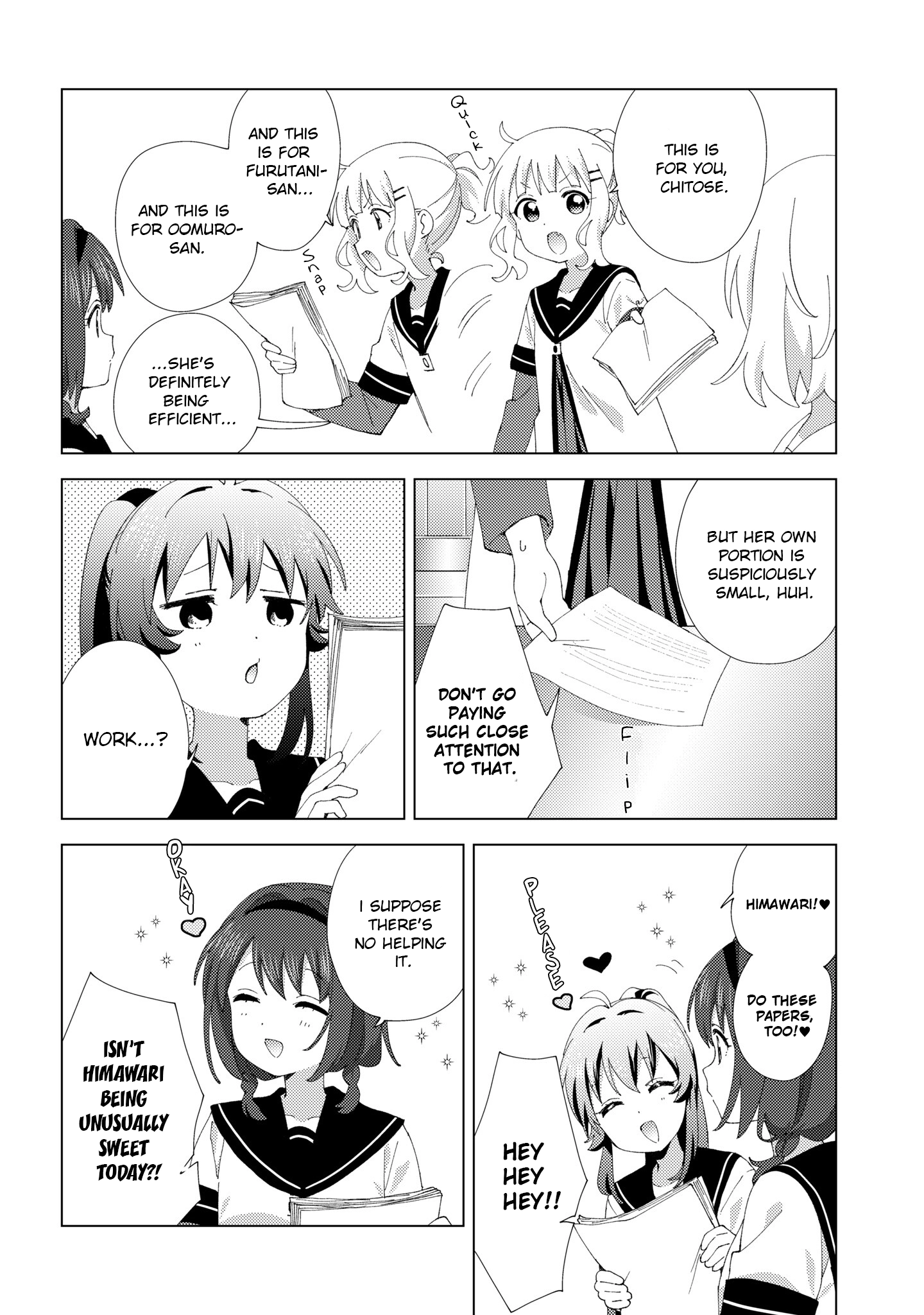 Read Yuru Yuri chapter 234 image 5 on Lezhin