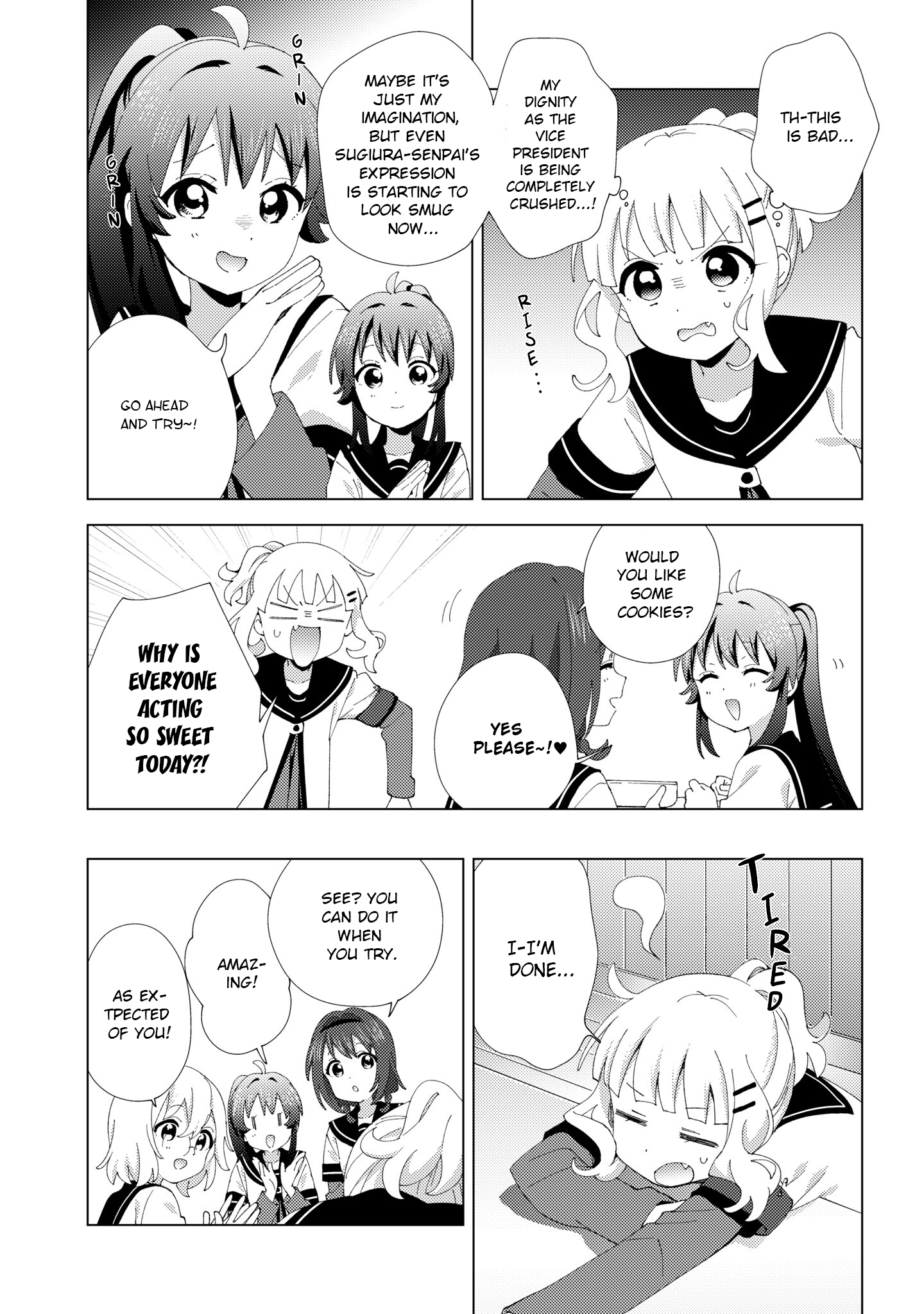 Read Yuru Yuri chapter 234 image 8 on Lezhin