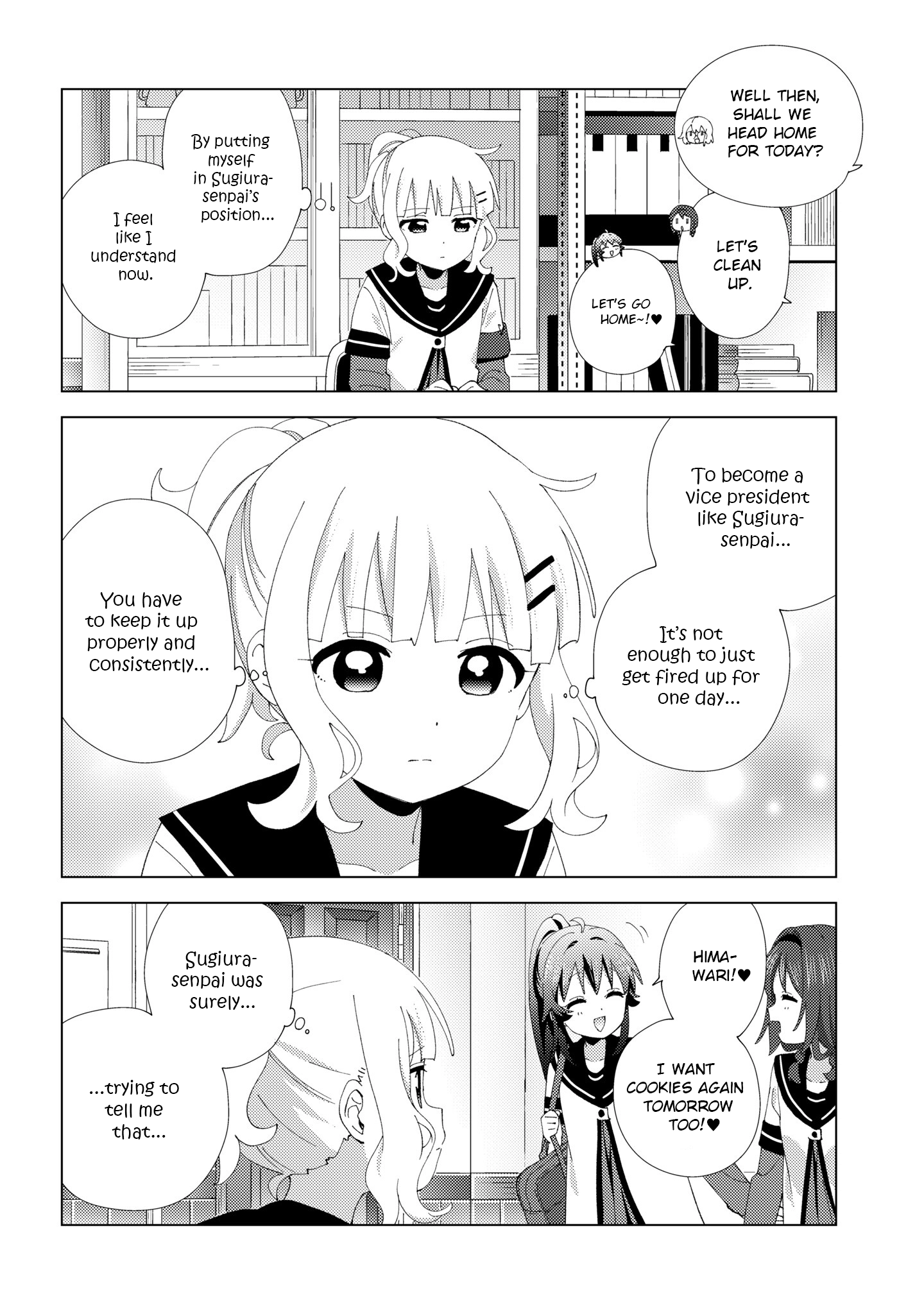 Read Yuru Yuri chapter 234 image 9 on Lezhin