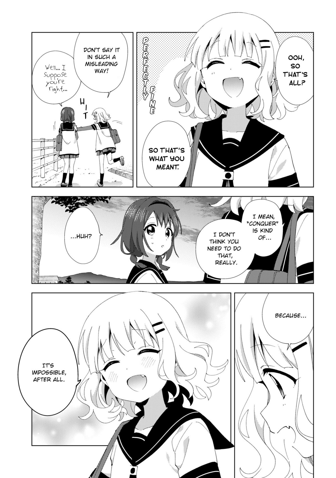 Read Yuru Yuri chapter 235 image 8 on Lezhin