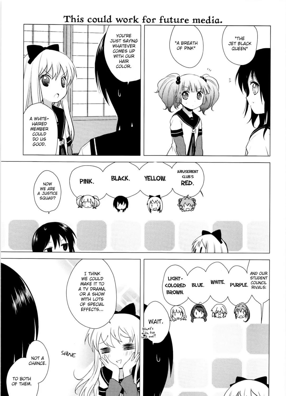 Read Yuru Yuri chapter 25 image 16 on Lezhin