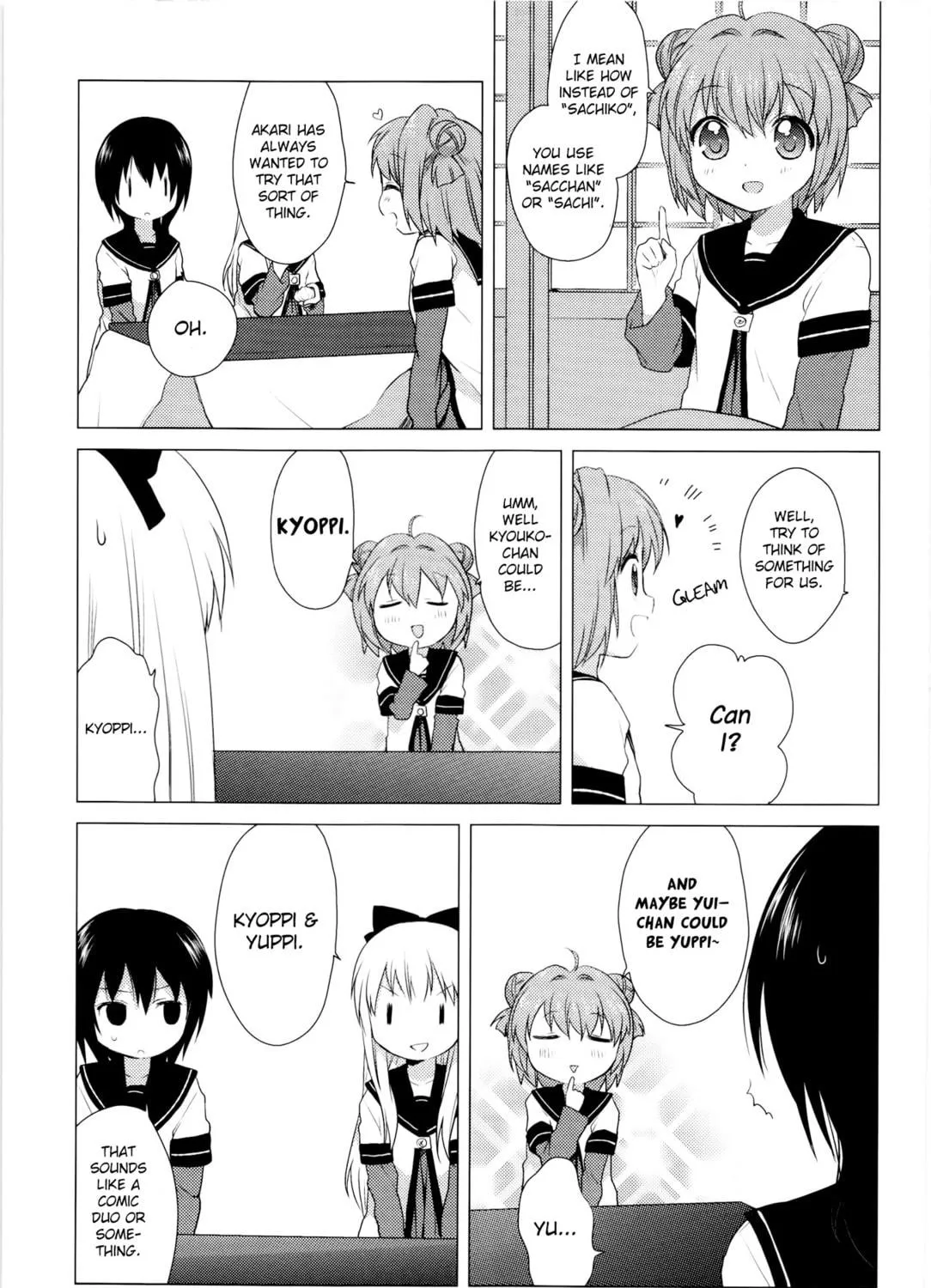 Read Yuru Yuri chapter 25 image 8 on Lezhin
