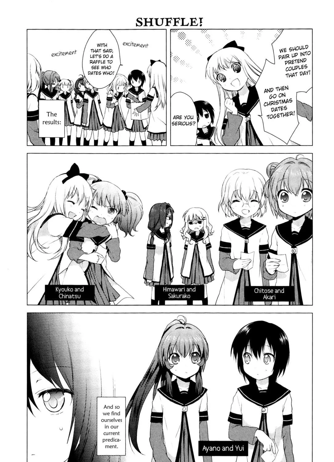 Read Yuru Yuri chapter 26 image 4 on Lezhin