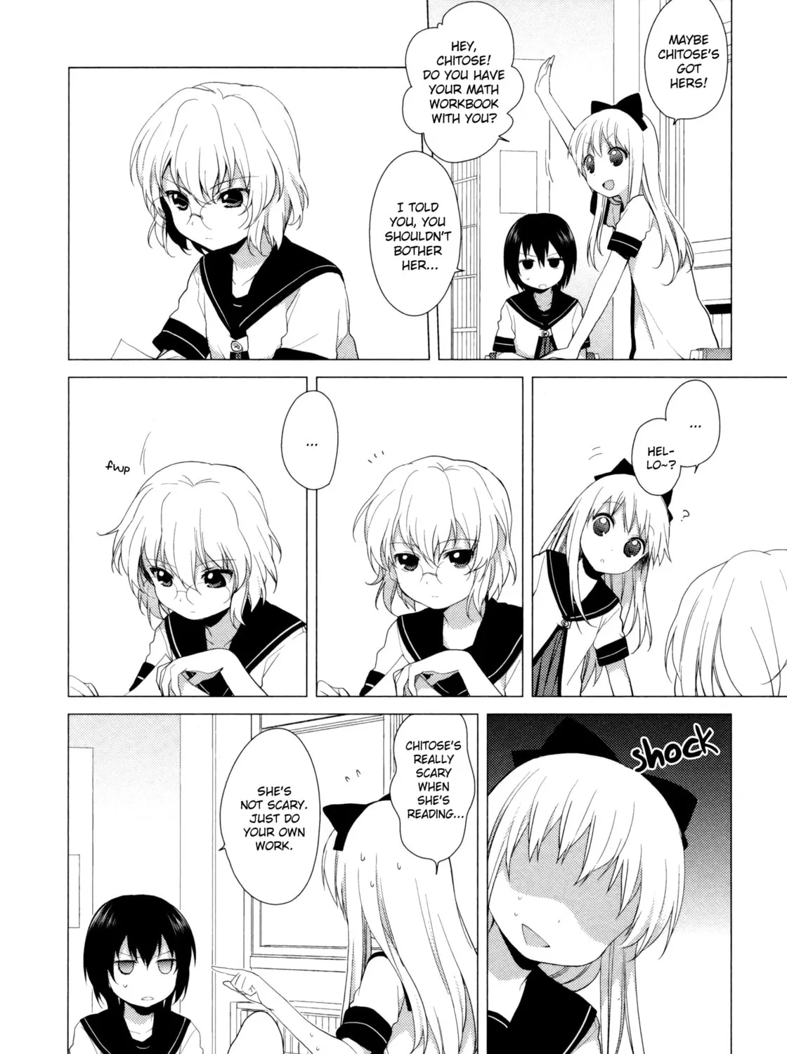 Read Yuru Yuri chapter 35 image 6 on Lezhin