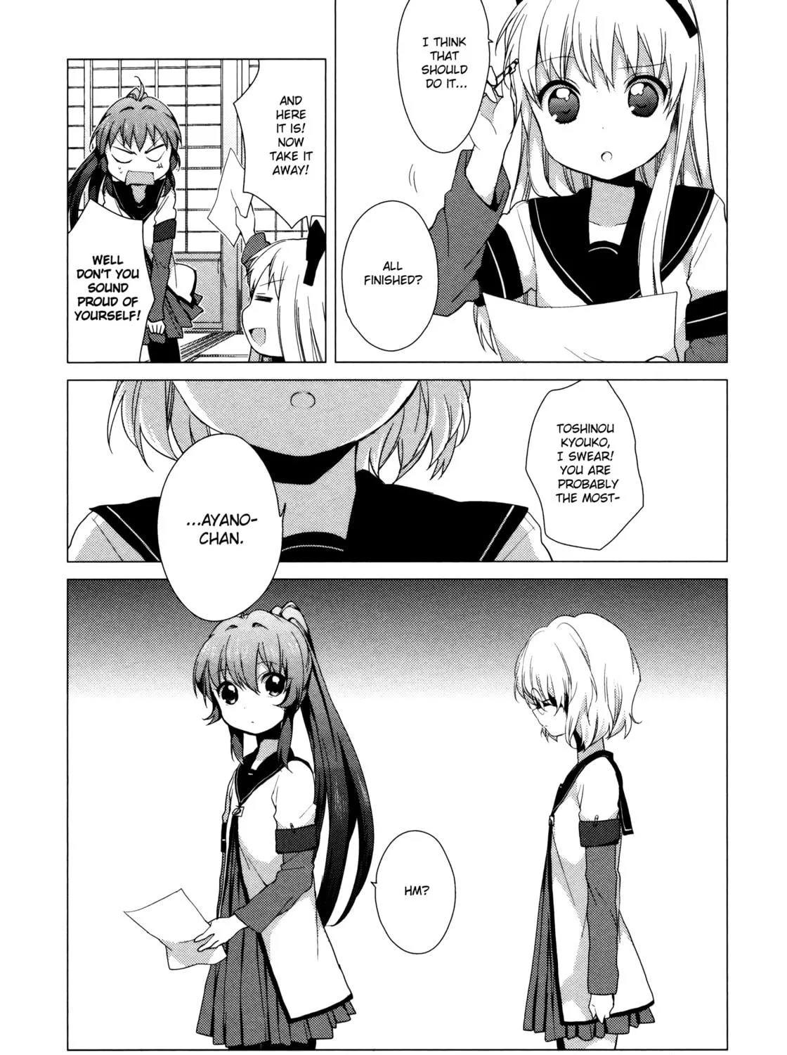 Read Yuru Yuri chapter 38 image 4 on Lezhin