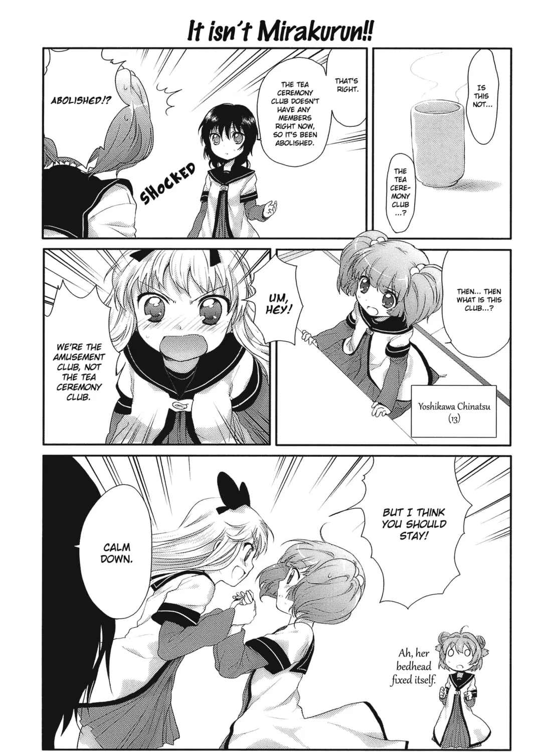 Read Yuru Yuri chapter 4 image 2 on Lezhin