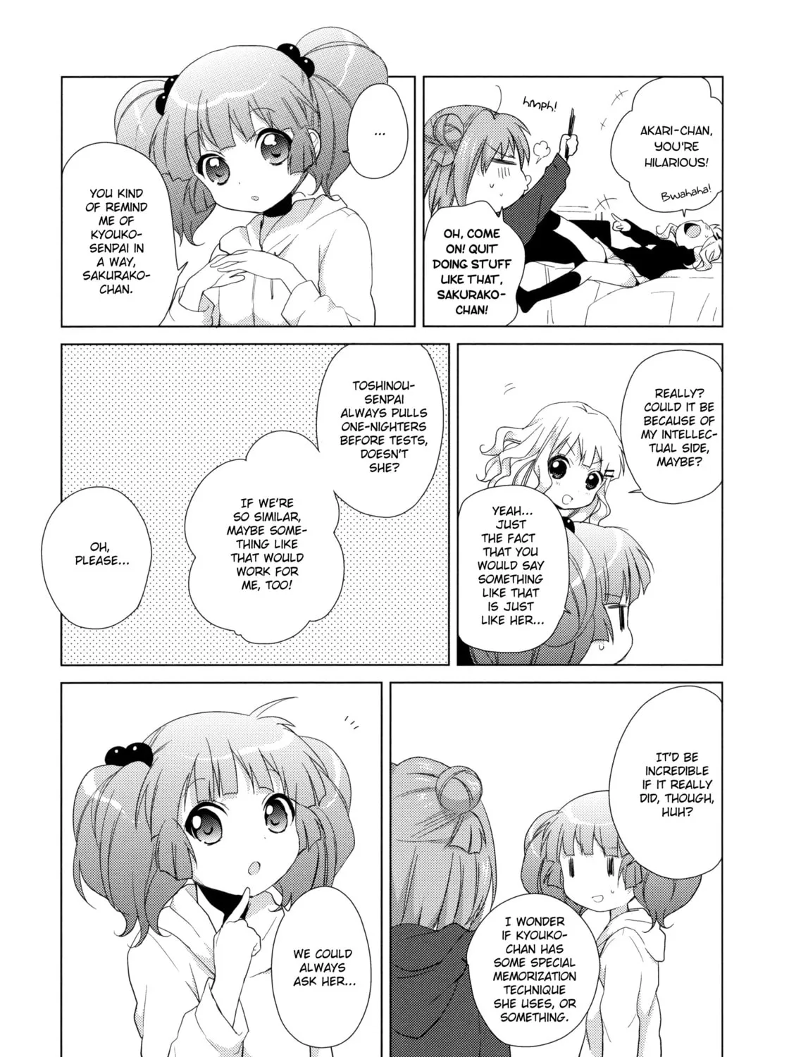 Read Yuru Yuri chapter 44 image 12 on Lezhin