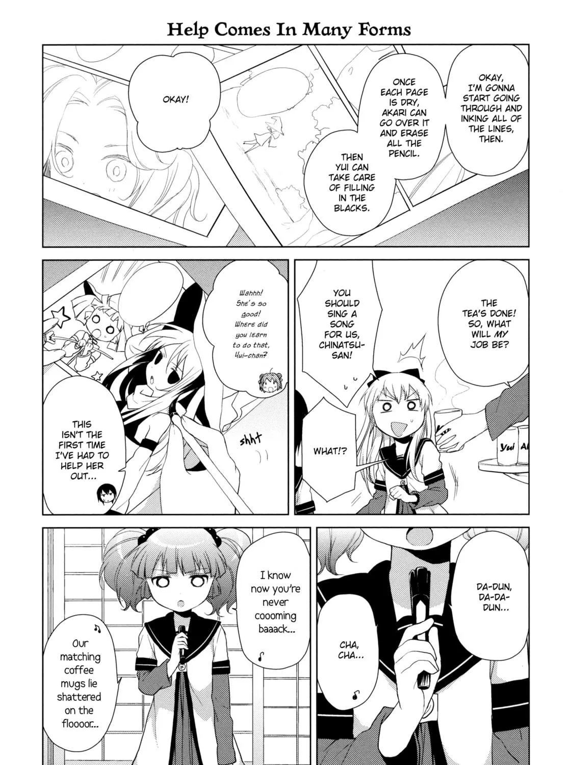 Read Yuru Yuri chapter 45 image 4 on Lezhin