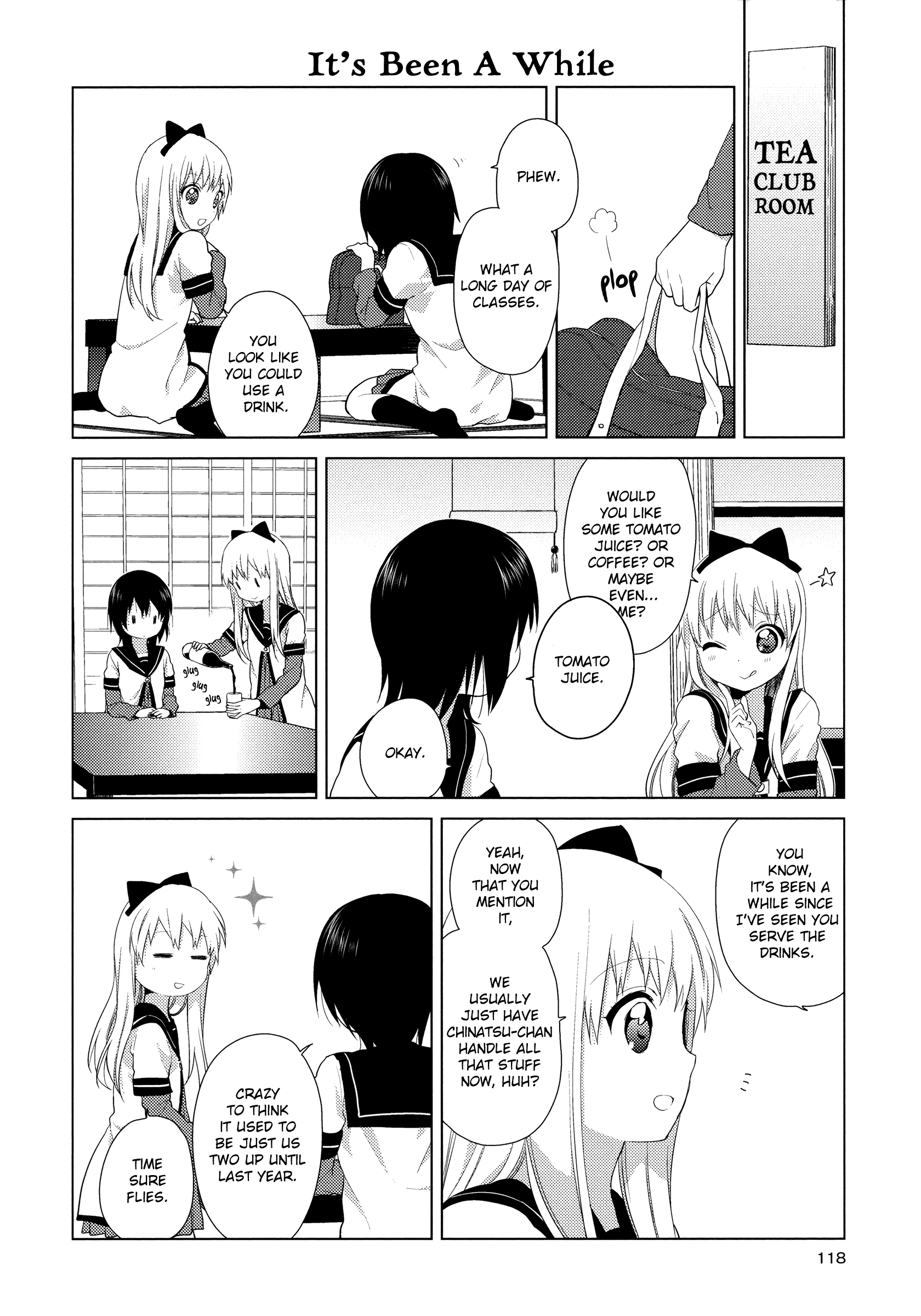 Read Yuru Yuri chapter 51.01 image 1 on Lezhin